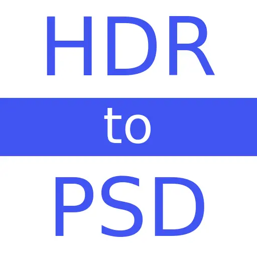 HDR to PSD