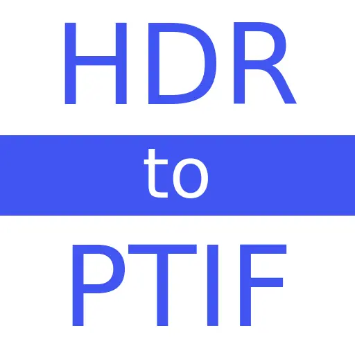HDR to PTIF