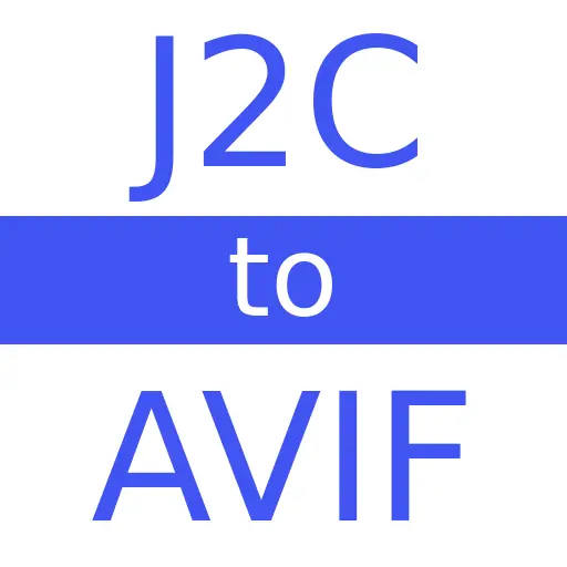 J2C to AVIF