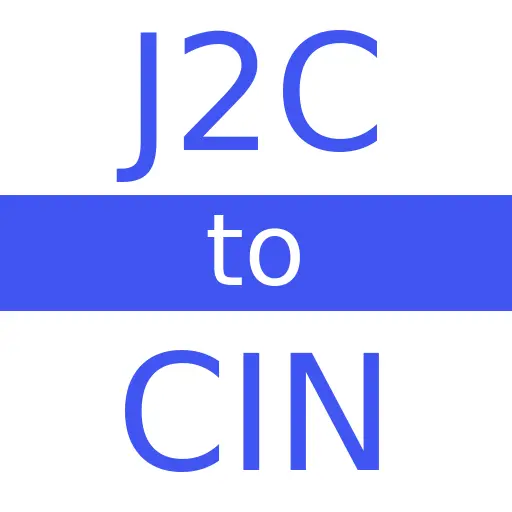 J2C to CIN