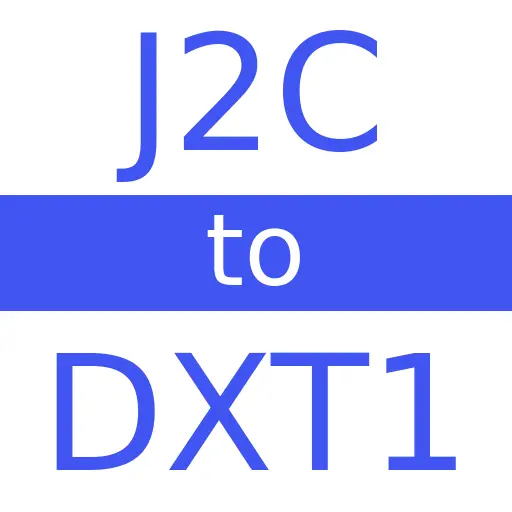 J2C to DXT1