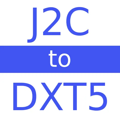 J2C to DXT5