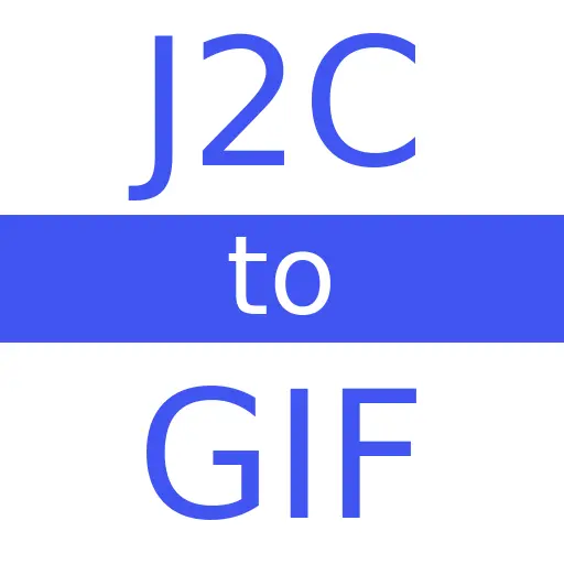 J2C to GIF