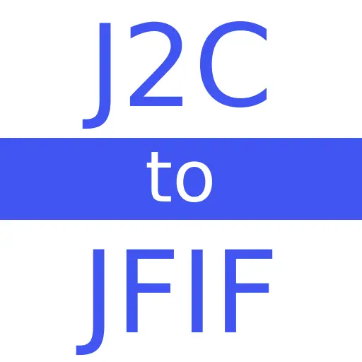 J2C to JFIF