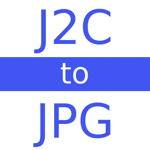 J2C to JPG
