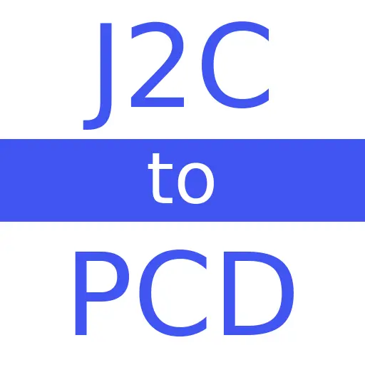 J2C to PCD