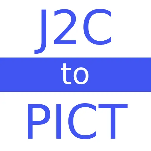 J2C to PICT
