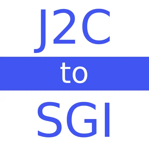 J2C to SGI