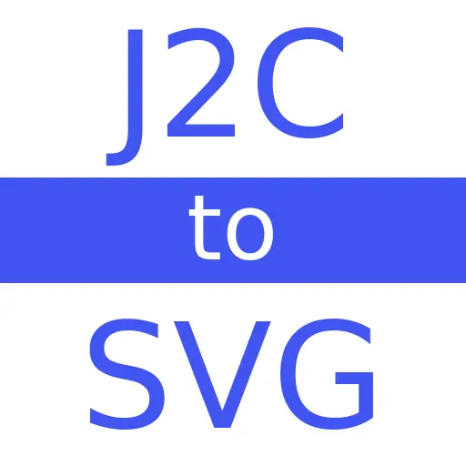 J2C to SVG