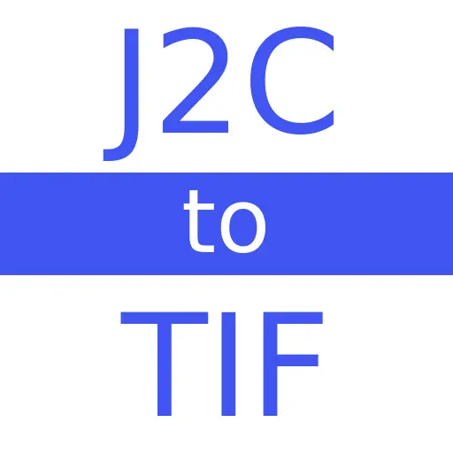 J2C to TIF