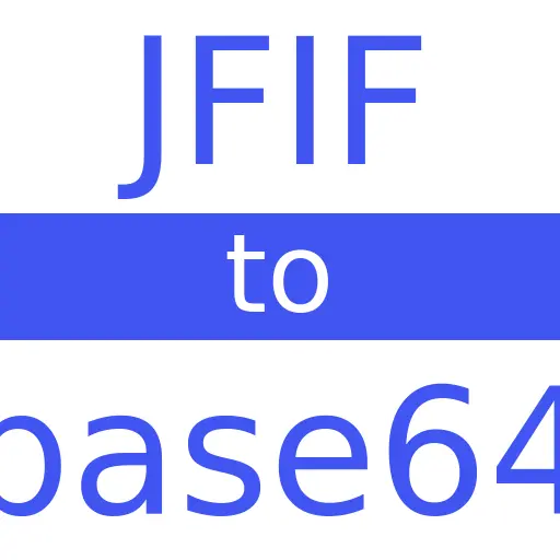 JFIF to BASE64