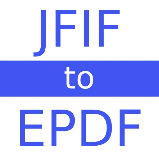 JFIF to EPDF