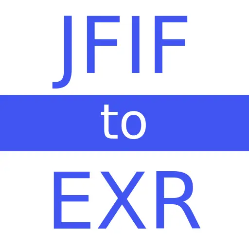 JFIF to EXR