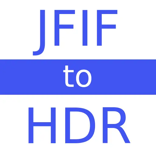JFIF to HDR