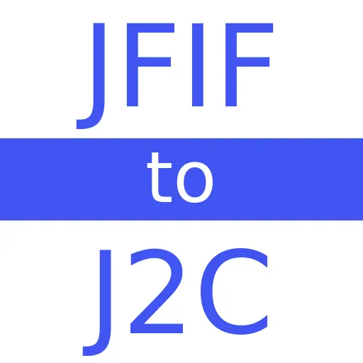 JFIF to J2C