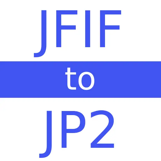 JFIF to JP2