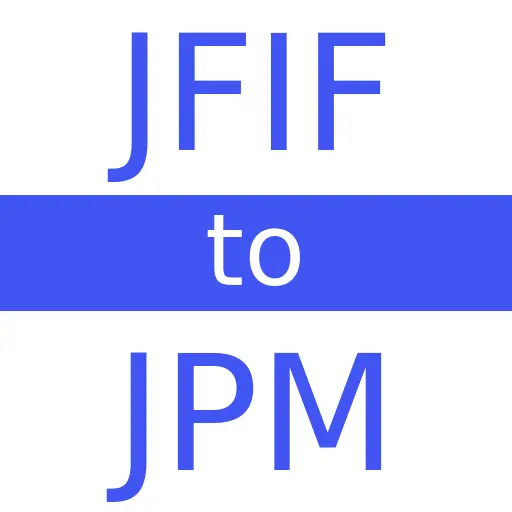 JFIF to JPM
