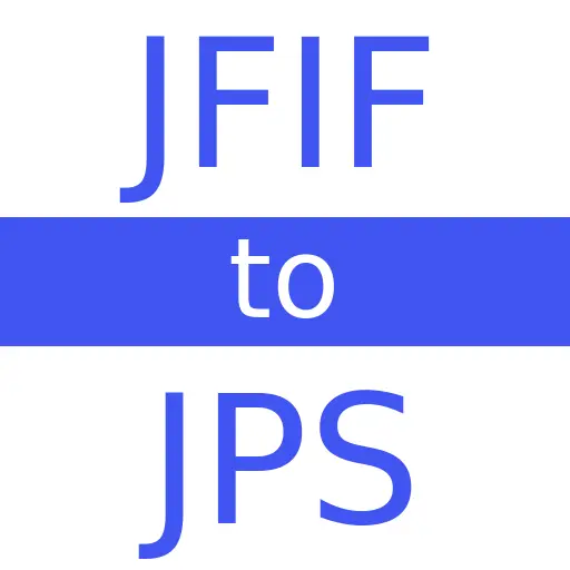 JFIF to JPS