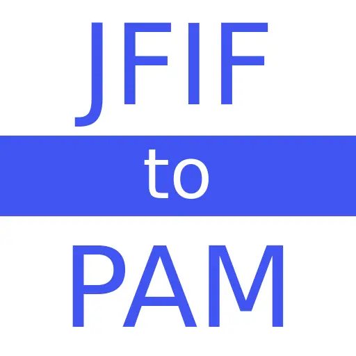 JFIF to PAM