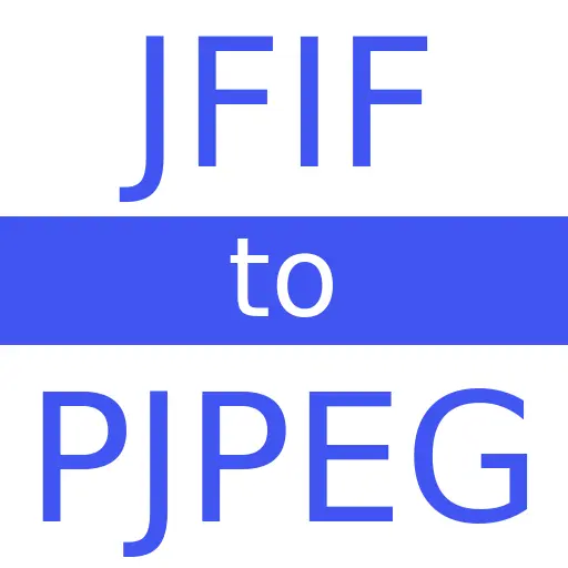 JFIF to PJPEG