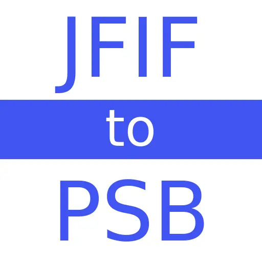 JFIF to PSB