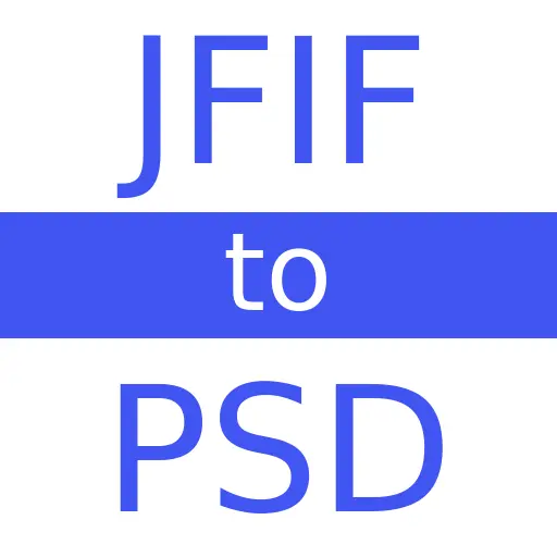 JFIF to PSD