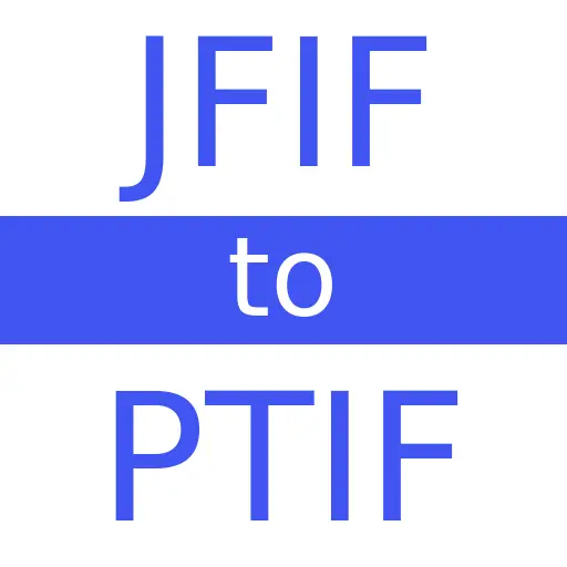 JFIF to PTIF