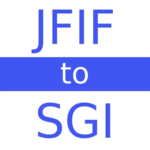 JFIF to SGI