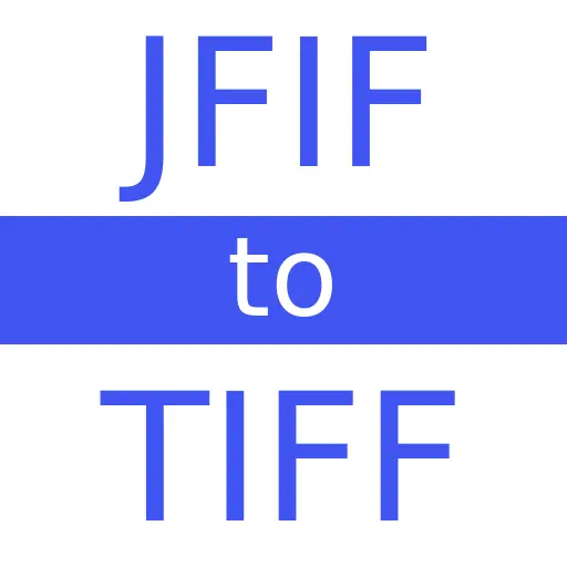 JFIF to TIFF