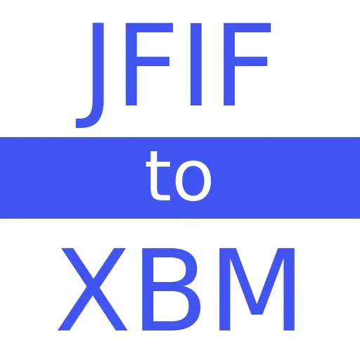 JFIF to XBM