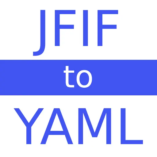 JFIF to YAML