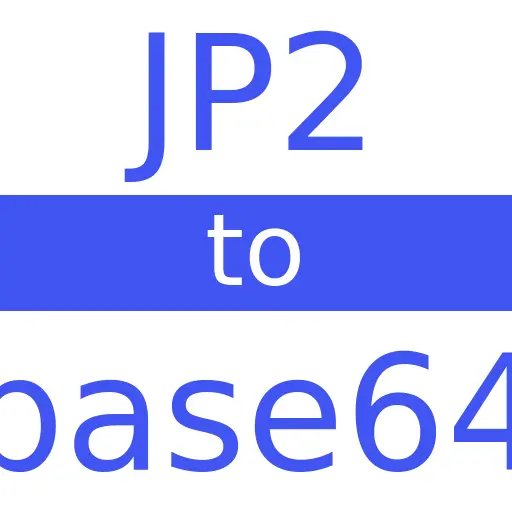 JP2 to BASE64