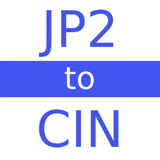 JP2 to CIN