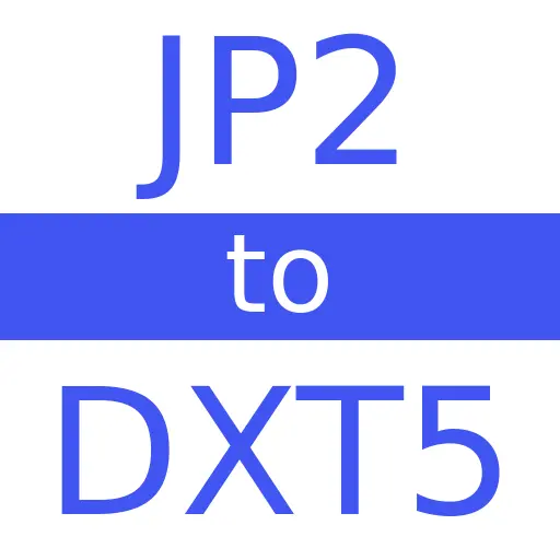 JP2 to DXT5