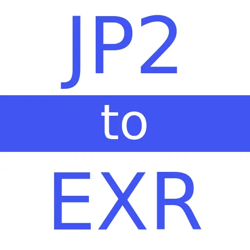 JP2 to EXR