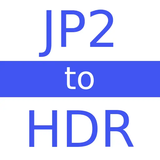 JP2 to HDR