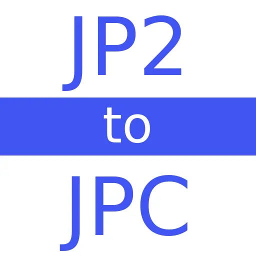 JP2 to JPC