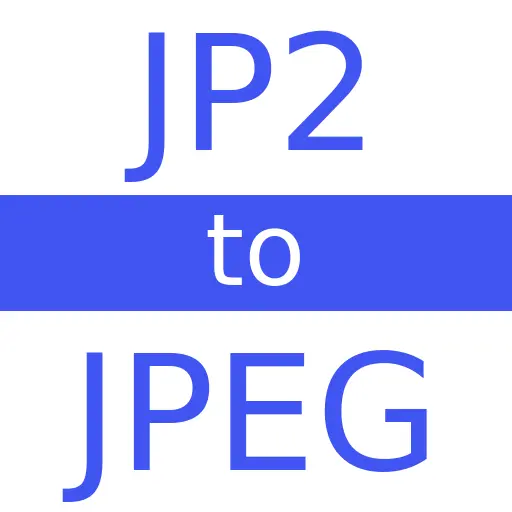 JP2 to JPEG