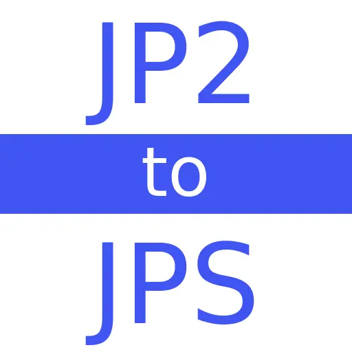 JP2 to JPS