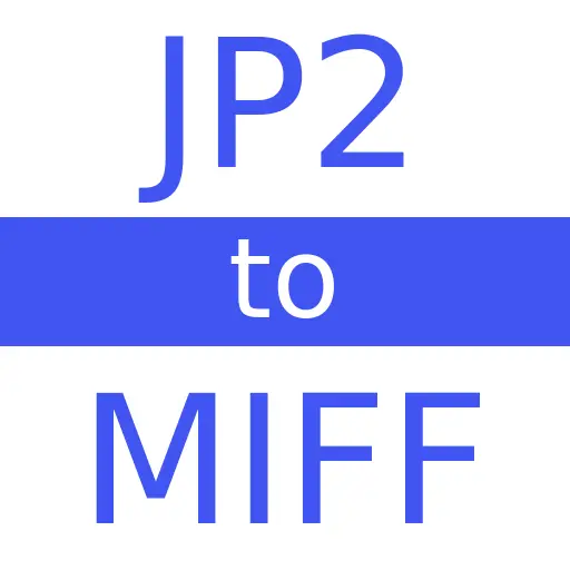 JP2 to MIFF