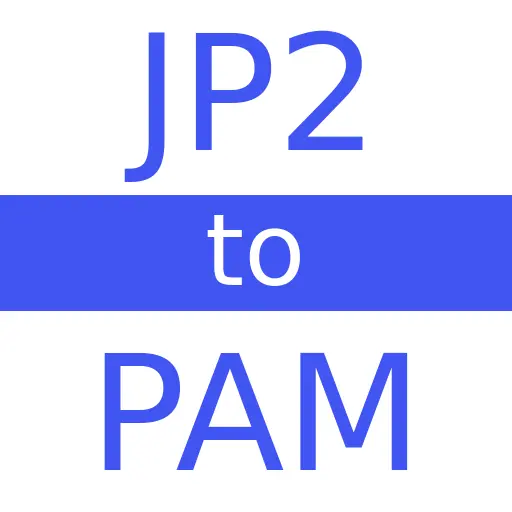 JP2 to PAM