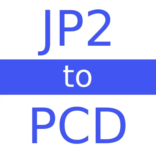 JP2 to PCD