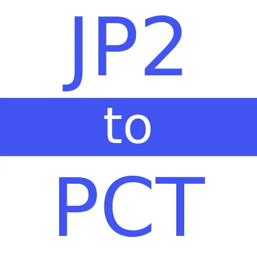 JP2 to PCT