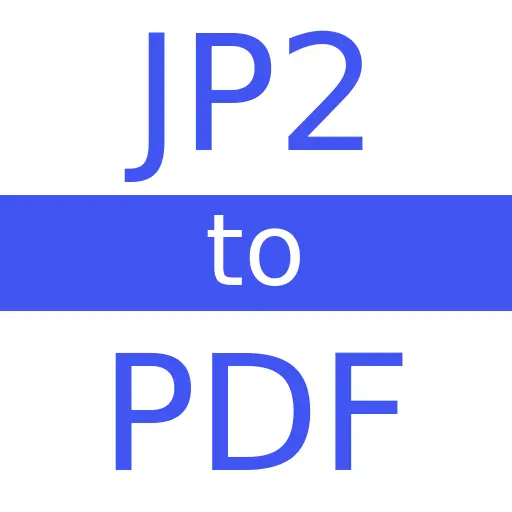 JP2 to PDF