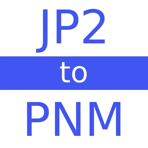 JP2 to PNM