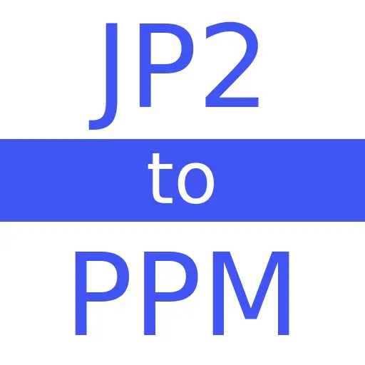 JP2 to PPM