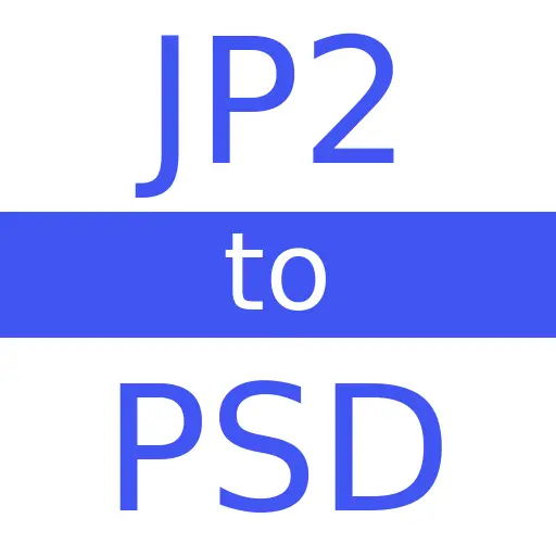 JP2 to PSD