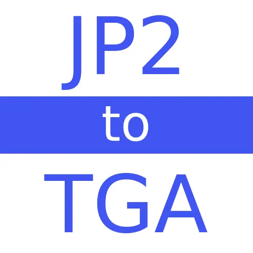 JP2 to TGA