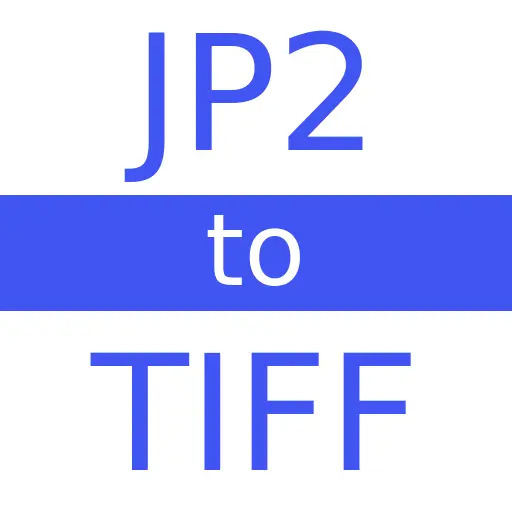 JP2 to TIFF