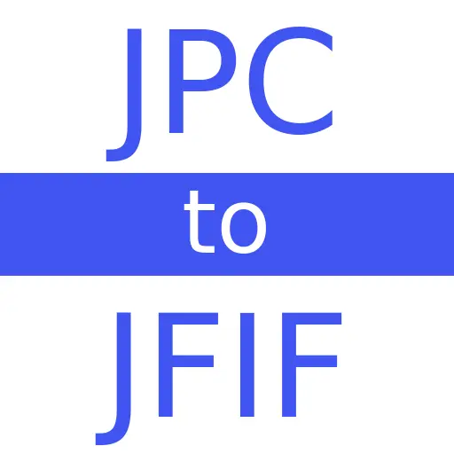 JPC to JFIF